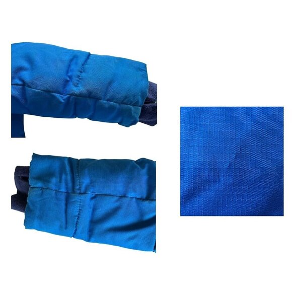 Lands End Boys Fleece Lined Coat Sz S Hooded Blue Zip Pockets Snow Ski R… - Picture 12 of 12